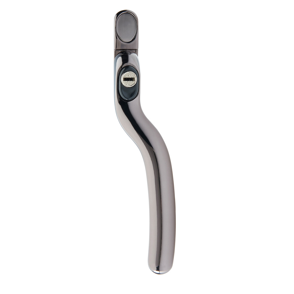 Timber Series Connoisseur Cranked Espag Window Handle - Hardex Bronze (Right Hand)